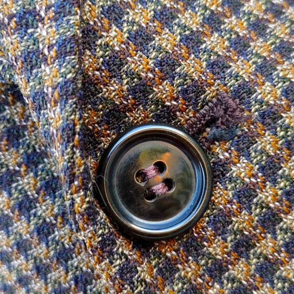 Vito Rufalo Men's Luxury Houndstooth Blazer w/Fabric by Lanificio Di Pray - Picture 15 of 17